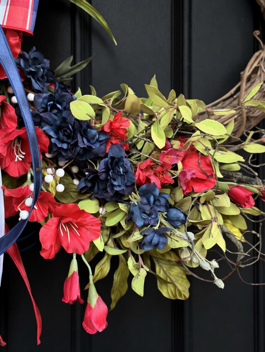 Patriotic Grapevine