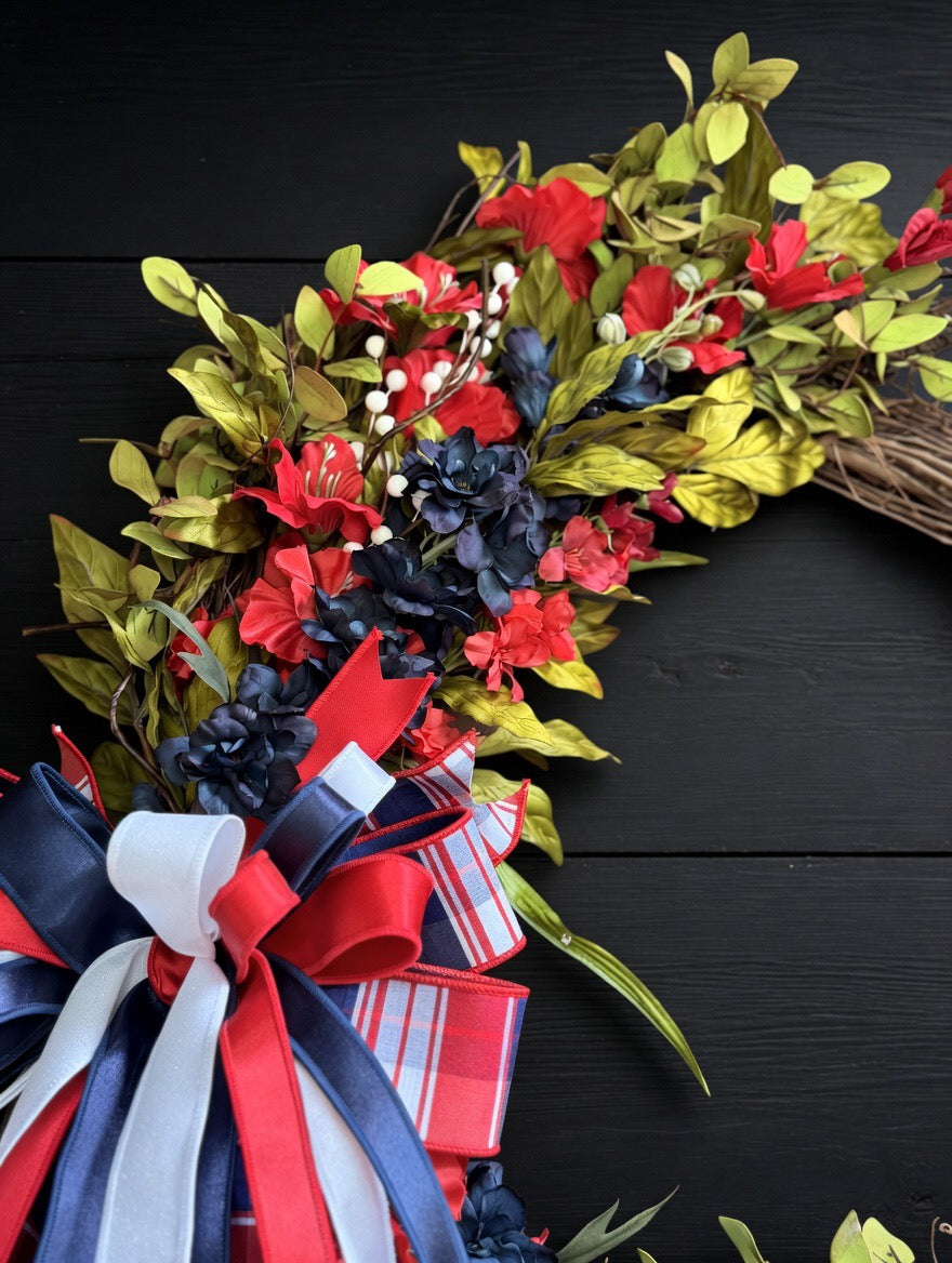 Patriotic Grapevine