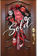 Georgia Bulldogs Fall Football Wreath