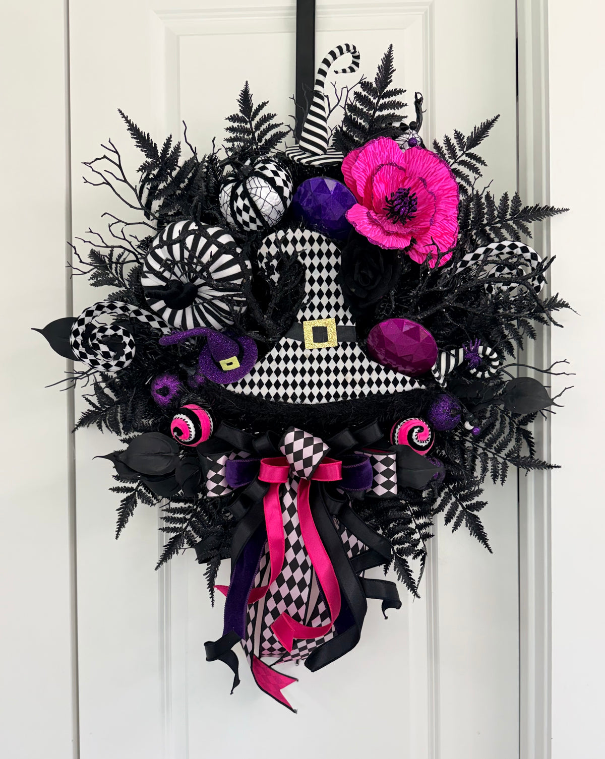 Whimsical Halloween Wreath