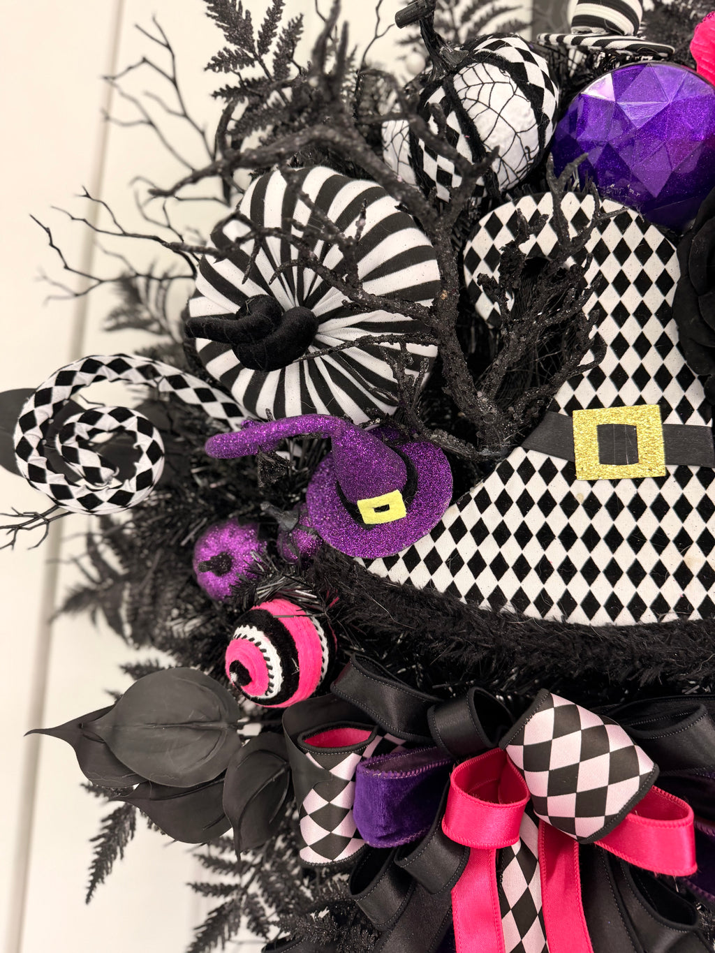 Whimsical Halloween Wreath