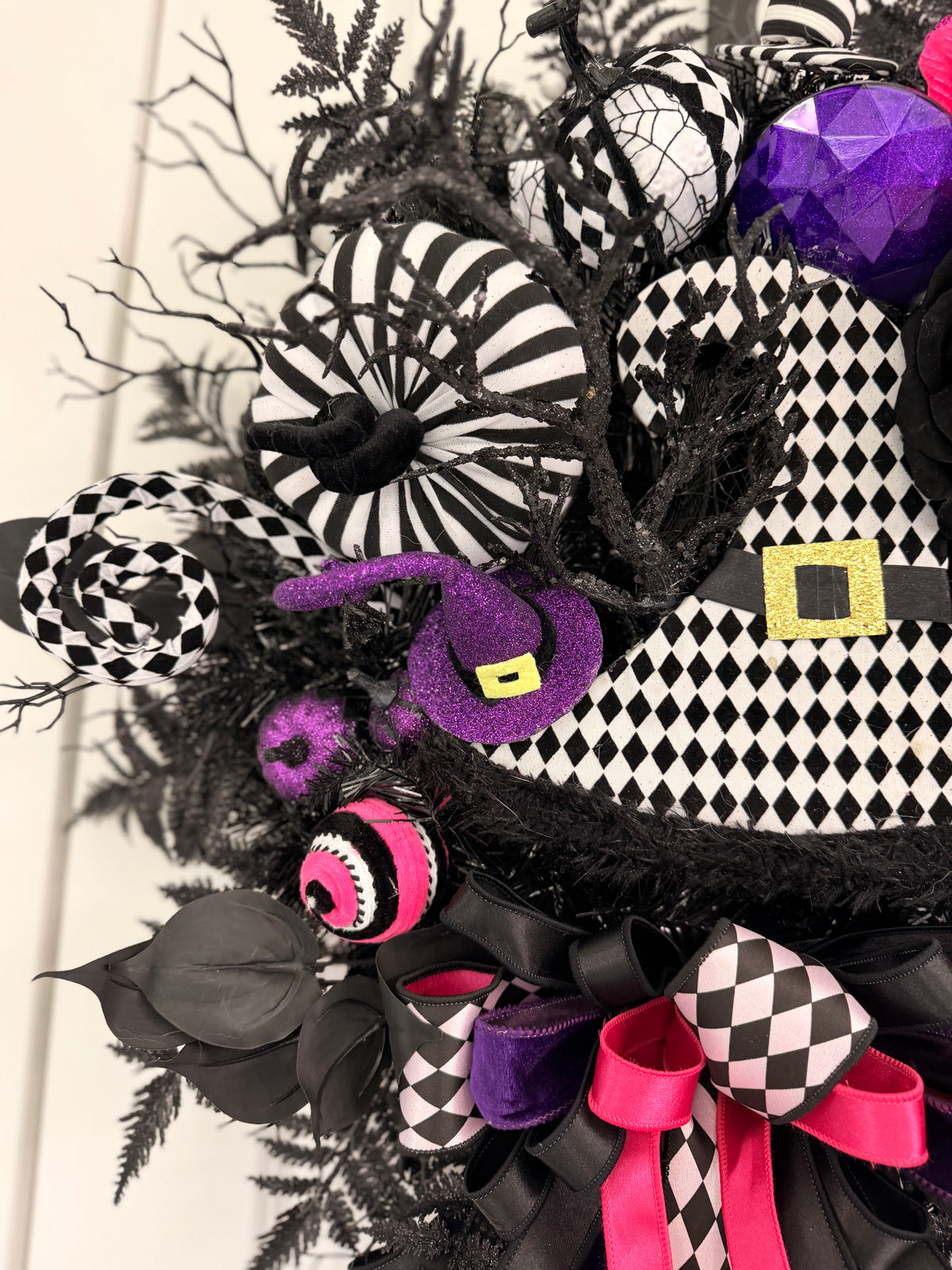Whimsical Halloween Wreath