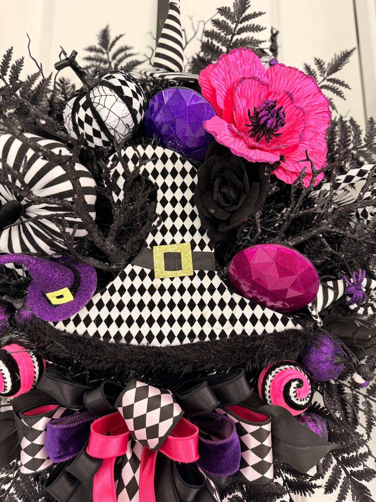 Whimsical Halloween Wreath